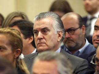 Luis Bárcenas en el juicio por la Gürtel