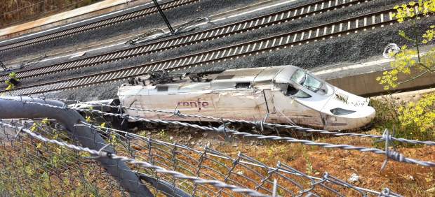 Accidente de tren Alvia en Angrois (Santiago de Compostela)