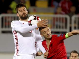 Piqué ante Albania