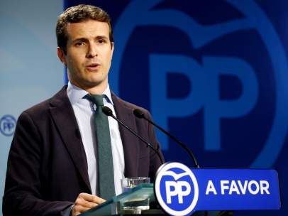 Comunicación del PP, Pablo Casado