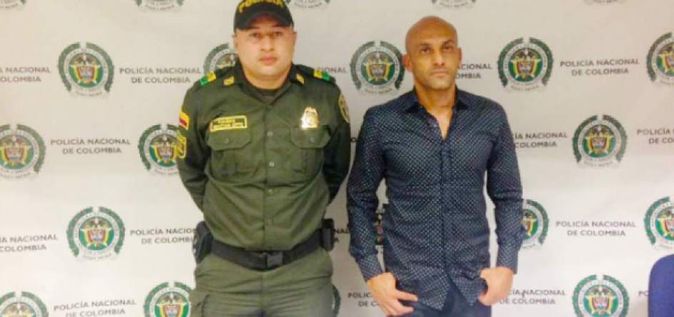 Former Colombian footballer Diego Osorio caught red-handed with cocaine