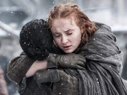 Jon Snow y Sansa Stark