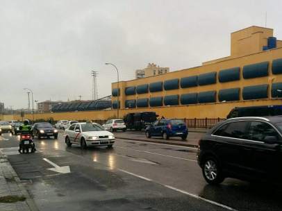 Circulación en el CIE de Aluche