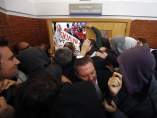 Protesta estudiantil en la Universidad Autónoma contra Felipe González Protesta estudiantil en la Universidad Autónoma contra Felipe González