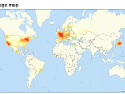 Un ciberataque masivo está dejando inaccesibles destacadas webs de internet