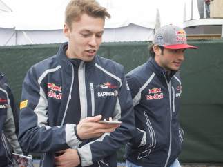 Kvyat y Sainz