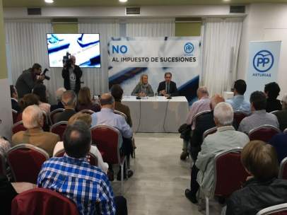 CONFERENCIA DEL PP SOBRE IMPUESTO SUCESIONES