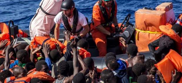 Rescate de Médicos sin Fronteras en el Mediterráneo