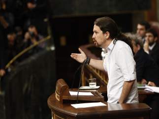 Pablo Iglesias en el Congreso