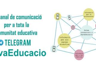 @Gvaeducacio, Un Nuevo Canal De Comunicación Vía Telegram