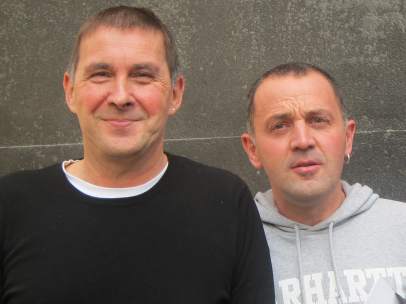 Arnaldo Otegi, Maddalen Iriarte y Unai Urruzuno