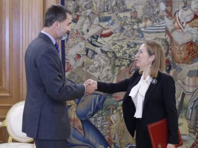 Felipe VI y Ana Pastor