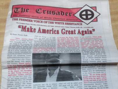 The Crusader, periódico del Ku Klux Klan