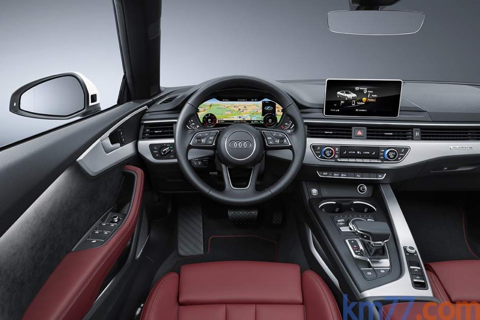 Aspecto interior del Audi A5 Cabrio