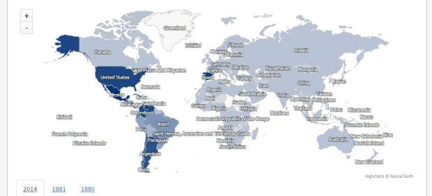 Los apellidos en el mundo