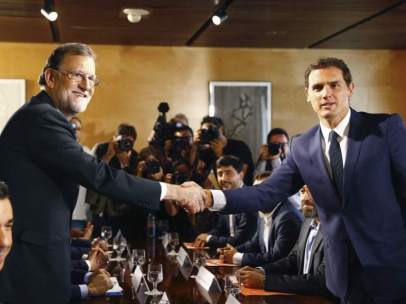 Rajoy y Rivera