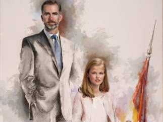 Felipe VI y su primogénita
