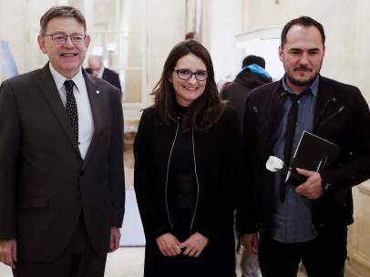 Mónica Oltra pronuncia una conferencia en Madrid