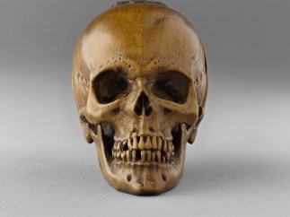 Netherlandish - Prayer bead in the Form of a Skull (closed)

