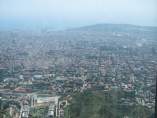 Vista De Barcelona Desde Collserola. Contaminación. Vista De Barcelona Desde Collserola. Contaminación.