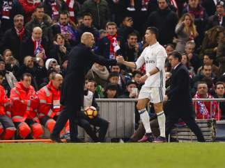 Zidane y Cristiano