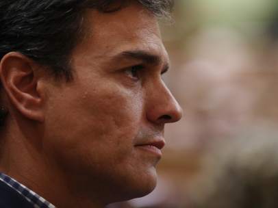 Pedro Sánchez en el debate de investidura