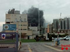 El incendio de El Prat