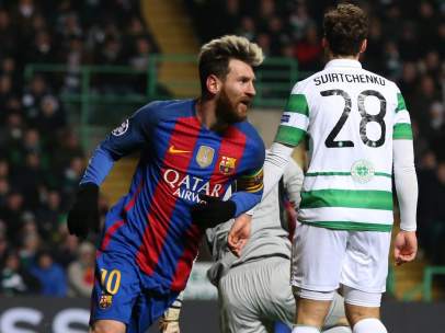 Gol de Messi al Celtic