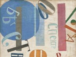 Jean Pougny (Ivan Puni) (Russian, born Finland. 1892–1956). Flight of Forms. 1919