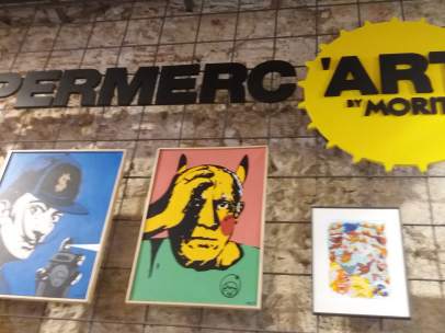 Hipermerc'art en la fábrica Moritz.