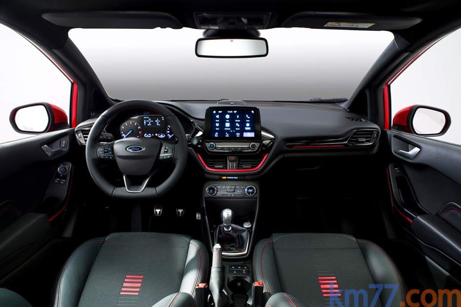 Aspecto interior del Ford Fiesta