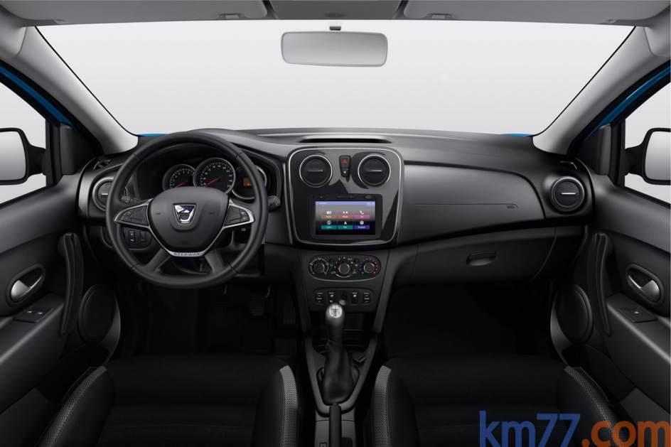 Aspecto interior del Dacia Sandero 