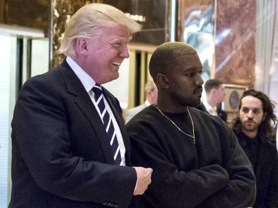 Kanye West y Donald Trump
