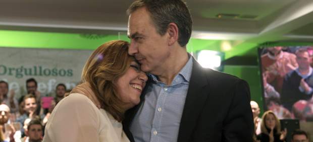 Zapatero y Susana Díaz Zapatero y Susana Díaz