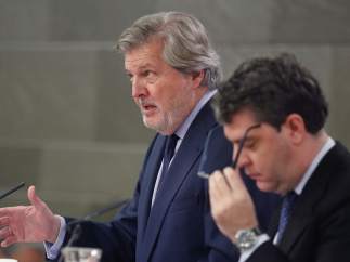 Iñigo Méndez de Vigo (izda) y Álvaro Nadal