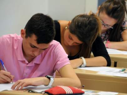 Alumnos, selectividad, examen, PAEG