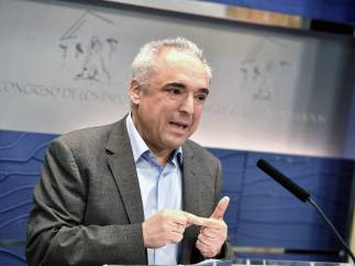 Rueda de prensa de Rafael Simancas
