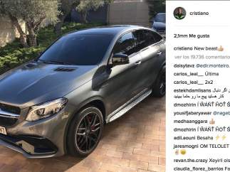 Nuevo coche de CR7