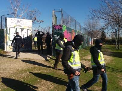 Yihadistas detenidos en Madrid 28-12