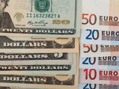 Euros y dólares