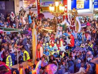 Cabalgata de los Reyes Magos de Torremolinos.