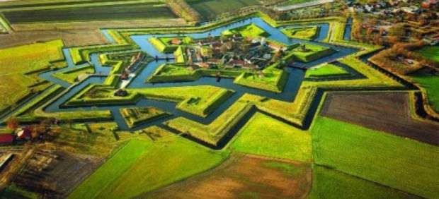 La localidad holandesa de Bourtange La localidad holandesa de Bourtange