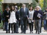 Puig, Oltra y Montiel renuevan el pacto de Gobierno Puig, Oltra y Montiel renuevan el pacto de Gobierno