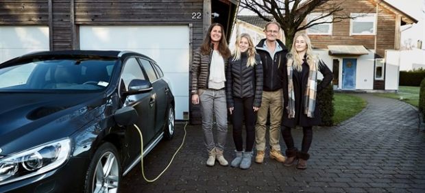 La familia que probará un Volvo autónomo en condiciones reales