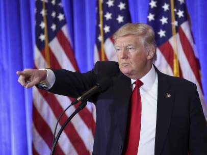 Rueda de prensa de Donald Trump