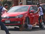 Brutal atropello en México Brutal atropello en México