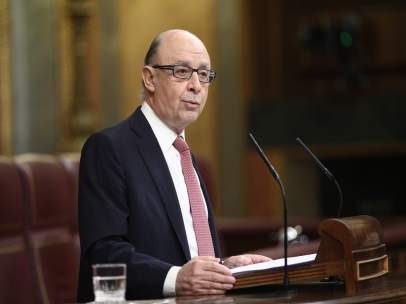 Cristóbal Montoro, ministro de Hacienda