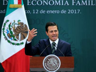 El presidente de México, Enrique Peña Nieto