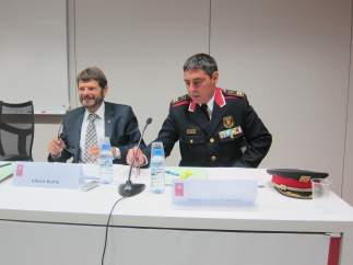 Albert Batlle y Josep Lluís Trapero.
