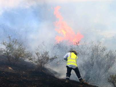 Incendio en Chile